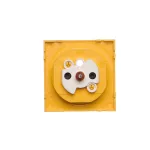 Simon 55 WMDW-P01111-134 Pokrywa gniazda wtyczkowego pojedynczego do: SGZ1CM, SGZ1M; Pomarańczowy