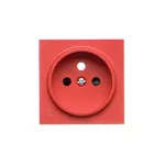 Simon 55 WMDW-P01111-122AB Pokrywa gniazda wtyczkowego pojedynczego do: SGZ1CM, SGZ1M; Antybakteryjny; Czerwony