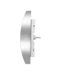 Simon 55 WMDW-P01311-143 Pokrywa gniazda wtyczkowego podwójnego do: SGZ2CM; Aluminium mat