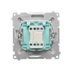 Simon Basic WMUL-010xxx-1011 Łącznik jednobiegunowy (moduł) 10AX, 250V~, szybkozłącza; biały