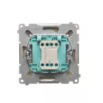 Simon Basic WMUL-010xxx-9011 Łącznik jednobiegunowy (moduł) 10AX, 250V~, szybkozłącza; beż