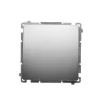 Simon Basic WMUL-010xxx-H011 Łącznik jednobiegunowy (moduł) 10AX, 250V~, szybkozłącza; satynowy