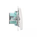 Simon Basic WMUL-010x2x-1011 Łącznik jednobiegunowy (moduł) 16AX, 250V~, zaciski śrubowe; biały