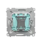 Simon Basic WMUL-010x2x-1011 Łącznik jednobiegunowy (moduł) 16AX, 250V~, zaciski śrubowe; biały