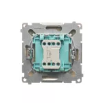 Simon Basic WMUL-011xxx-9011 Łącznik jednobiegunowy z podświetleniem LED (moduł) 10AX, 250V~, szybkozłącza; beż