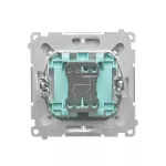 Simon Basic WMUL-050x2x-1011 Łącznik świecznikowy (moduł) 16AX, 250V~, zaciski śrubowe; biały