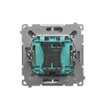 Simon Basic WMUL-050x2x-H011 Łącznik świecznikowy (moduł) 16AX, 250V~, zaciski śrubowe; satynowy