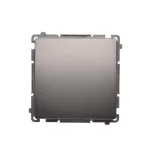 Simon Basic WMUL-060xxx-J011 Łącznik schodowy (moduł) 10AX, 250V~, szybkozłącza; stal inox