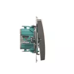 Simon Basic WMUL-060xxx-J011 Łącznik schodowy (moduł) 10AX, 250V~, szybkozłącza; stal inox