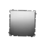 Simon Basic WMUL-060xxx-H011 Łącznik schodowy (moduł) 10AX, 250V~, szybkozłącza; satynowy