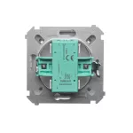 Simon Basic WMUL-060x2x-H011 Łącznik schodowy (moduł) 16AX, 250V~, zaciski śrubowe; satynowy