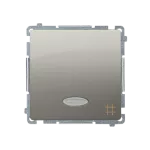 Simon Basic WMUL-071xxx-H011 Łącznik krzyżowy z podświetleniem LED (moduł) 10AX, 250V~, szybkozłącza; satynowy