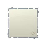 Simon Basic WMUL-090xxx-9011 Przycisk dzwonek (moduł) 10AX, 250V~, szybkozłącza; beż