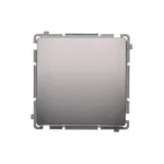 Simon Basic WMUL-090xxx-J011 Przycisk dzwonek (moduł) 10AX, 250V~, szybkozłącza; stal inox