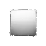 Simon Basic WMUL-090xxx-H011 Przycisk dzwonek (moduł) 10AX, 250V~, szybkozłącza; satynowy