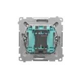 Simon Basic WMUL-080x2x-H011 Przycisk światło (moduł) 16AX, 250V~, zaciski śrubowe; satynowy