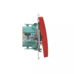 Simon Basic WMUL-080xxx-A011 Przycisk światło (moduł) 10AX, 250V~, szybkozłącza; czerwony