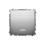 Simon Basic WMUL-081xxx-H011 Przycisk światło z podświetleniem LED (moduł) 10AX, 250V~, szybkozłącza; satynowy