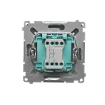 Simon Basic WMUL-081xxx-H011 Przycisk światło z podświetleniem LED (moduł) 10AX, 250V~, szybkozłącza; satynowy