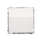 Simon Basic WMUL-0P0xxx-1011 Przycisk pojedynczy zwierny bez piktogramu (moduł) 10AX, 250V~, szybkozłącza; biały