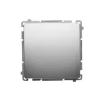 Simon Basic WMUL-0P0xxx-H011 Przycisk pojedynczy zwierny bez piktogramu (moduł) 10AX, 250V~, szybkozłącza; satynowy