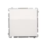 Simon Basic WMUL-011RP1-1011 Przycisk pojedynczy rozwierny bez piktogramu (moduł) 10AX, 250V~, zaciski śrubowe; biały