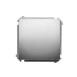 Simon Basic WMUL-011RP1-H011 Przycisk pojedynczy rozwierny bez piktogramu (moduł) 10AX, 250V~, zaciski śrubowe; satynowy