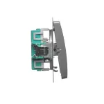 Simon Basic WMUL-040xxx-H011 Przycisk roletowy (moduł) 10AX, 250V~, zaciski śrubowe; satynowy