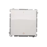 Simon Basic WMUL-020xxx-1011 Łącznik dwubiegunowy (moduł) 10AX, 250V~, szybkozłącza; biały