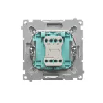 Simon Basic WMUL-020xxx-1011 Łącznik dwubiegunowy (moduł) 10AX, 250V~, szybkozłącza; biały