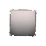 Simon Basic WMUL-020x2x-J011 Łącznik dwubiegunowy (moduł) 16AX, 250V~, zaciski śrubowe; stal inox