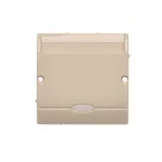 Simon Basic WMUL-0H1xx2-9011 Łącznik hotelowy podwójny z podświetleniem LED, Imax 2×10 (2) A; beż