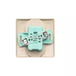 Simon Basic WMUW-10210x-9011 Gniazdo wtyczkowe z uziemieniem podwójne, monoblok, 16A, 250V~, zaciski śrubowe; beż Kompletne - nie do ramek