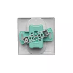 Simon Basic WMUW-10210x-H011 Gniazdo wtyczkowe z uziemieniem podwójne, monoblok, 16A, 250V~, zaciski śrubowe; satynowy Kompletne - nie do ramek