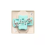 Simon Basic WMUW-10200x-9011 Gniazdo wtyczkowe bez uziemienia podwójne, monoblok, 16A, 250V~, zaciski śrubowe; beż Kompletne - nie do ramek