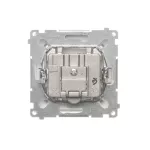 Simon Basic WMUA-02100z-1011 Gniazdo antenowe R-TV przelotowe 10 dB (moduł), 1x wejście: 5–862 MHz; biały