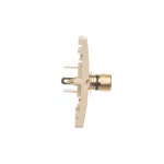 Simon Basic WMUG-010002-9011 Gniazdo głośnikowe pojedyncze -1 kolumna głośnikowa (moduł). Przekrój przew. dla wyjścia 6 mm2. Mocowanie na wkręty do puszki; beż