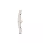 Simon Basic WMUK-P1x2xx-1013 Pokrywa gniazd teleinformatycznych na Keystone płaska podwójna. Montaż gniazda na wkręty do puszki; biały