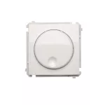 Simon Basic WMUS-004x0x-1028 Ściemniacz naciskowo-obrotowy (moduł), 20–500 W, 230V~; biały