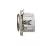 Simon Basic WMUS-004x0x-H028 Ściemniacz naciskowo-obrotowy (moduł), 20–500 W, 230V~; satynowy