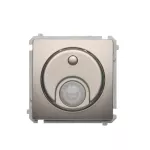 Simon Basic WMUR-001R00-H011 Łącznik z czujnikiem ruchu z przekaźnikiem (moduł) 8(2) A, 230V~. Wymagana instalacja 3-przewodowa; satynowy