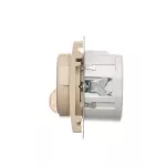 Simon Basic WMUR-020xxP-9011 Łącznik z czujnikiem ruchu z przekaźnikiem z zabezpieczeniem (moduł) 8(2) A, 230V~; beż Wymagana instalacja 3-przewodowa