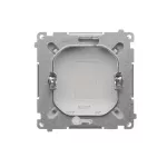 Simon Basic WMUZ-611xx1-J011 Zaślepka ramki (moduł). Mocowanie za pomocą łapek lub wkrętów; stal inox