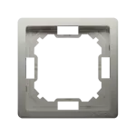Simon Basic Standard WMYZ-04120x-H013 Ramka 1-krotna; satynowy