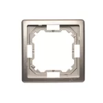 Simon Basic Standard WMYZ-04120x-H013 Ramka 1-krotna; satynowy