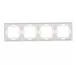 Simon Basic Standard WMYZ-04420x-1013 Ramka 4-krotna – uniwersalna poziom i pion; biały