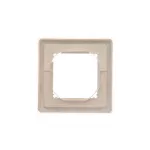 Simon Basic Standard WMYZ-04121x-9013 Ramka 1-krotna do wersji bryzgoszczelnej IP44 z uszczelką; beż