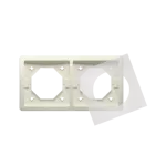 Simon Basic Standard WMYZ-04221x-9013 Ramka 2-krotna do wersji bryzgoszczelnej IP44 z kompletem uszczelek; beż