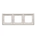 Simon Basic Standard WMYZ-04321x-1013 Ramka 3-krotna do wersji bryzgoszczelnej IP44 z kompletem uszczelek; biały
