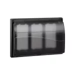 Simon Connect TSC-SBMT302-14 Ramka 3-modułowa do puszki SBM350 z pokrywą, 6x K45; szary grafit